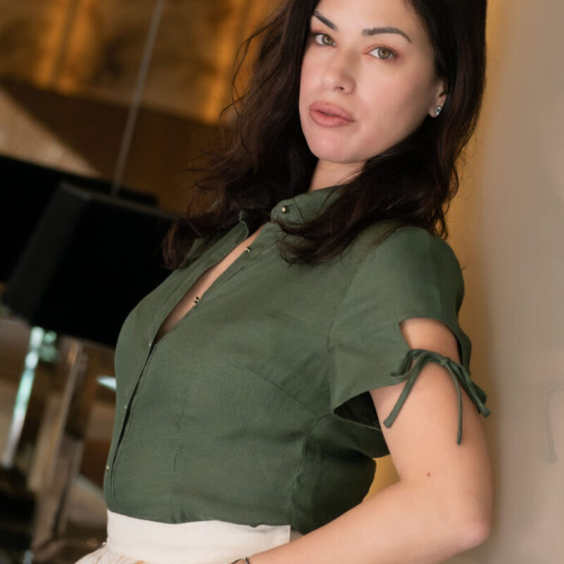 Camisa verde